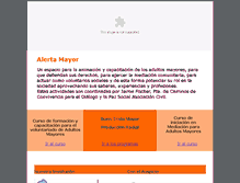 Tablet Screenshot of alertamayor.com.ar